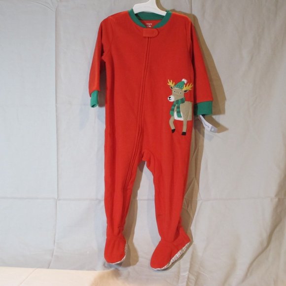 carter's 18 month christmas sleeper pajamas - Picture 2 of 5